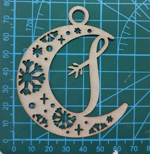 Alphabet Bauble - I