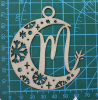 Alphabet Bauble - M