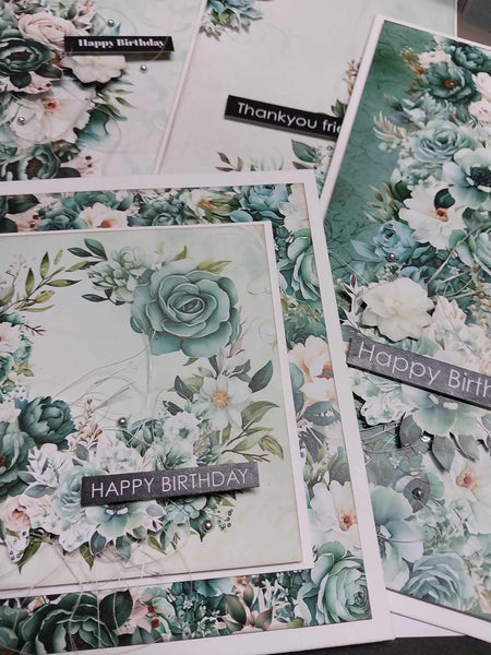 Touch of Teal Card Kit by Jody Bain