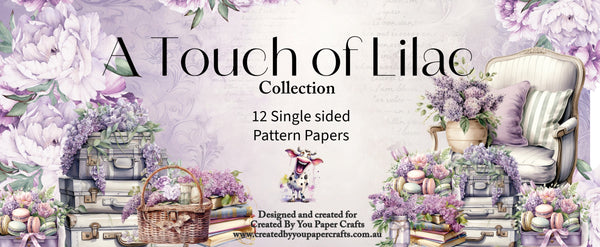 A Touch of Lilac Paper Collection - 12x12