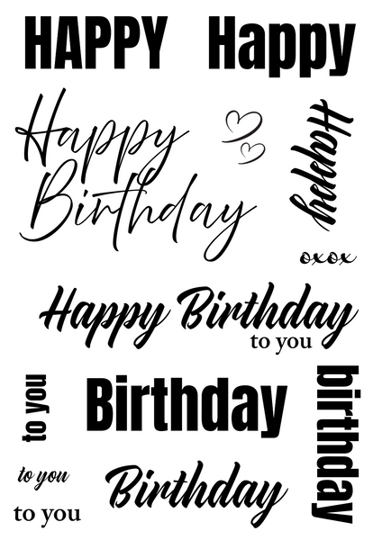 Birthday 04- Stamps