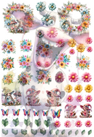 Colourful Daisy - Embellishment Pack