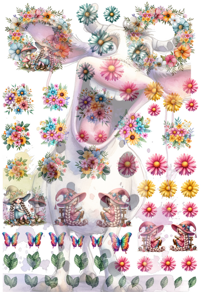 Colourful Daisy - Embellishment Pack