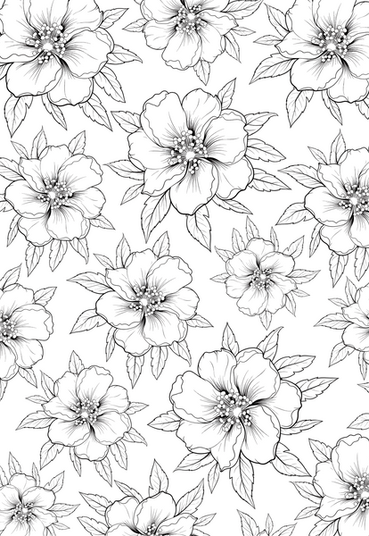 Floral Sheet 01