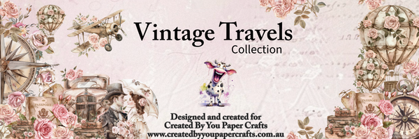 Vintage Travels - 12x12 Paper Pack