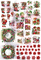 Cut Up - Embellishment Pack - 01 Wreaths