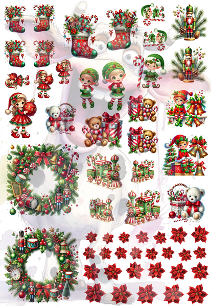 Cut Up - Embellishment Pack - 01 Wreaths