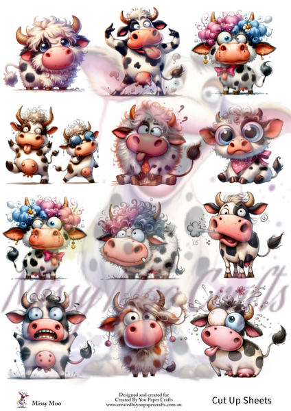 A4 Cut Up Sheets - 38