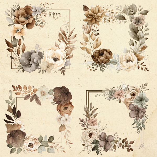 MaMa's Vintage Flowers - 03