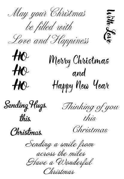 Christmas HOHOHO Stamp Set