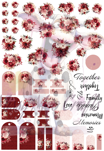 Shabby Romance Cut-A-Parts