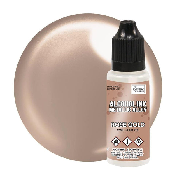 Metallic Alcohol Ink - Rose Gold