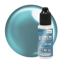 Metallic Alcohol Ink - Ice Blue