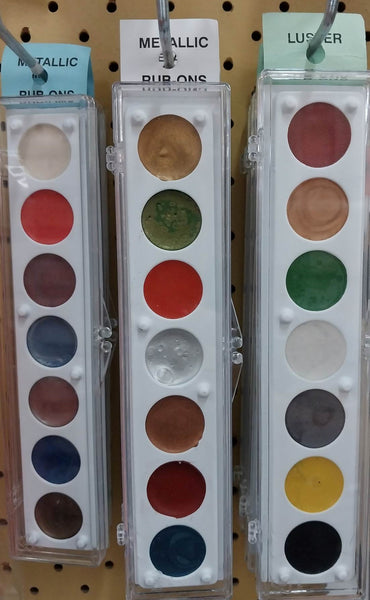 Metallic Rub Ons