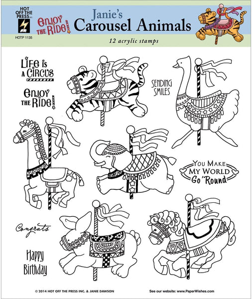 Janie's Carousel Animals