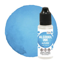 Aquamarine / Azure - Alcohol Ink