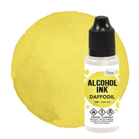 Lemonade / Daffodil - Alcohol Ink
