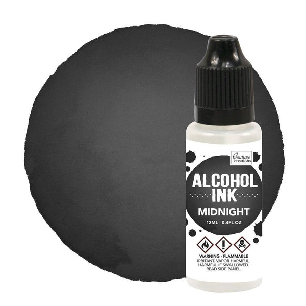 Pitch Black / Midnight - Alcohol Ink