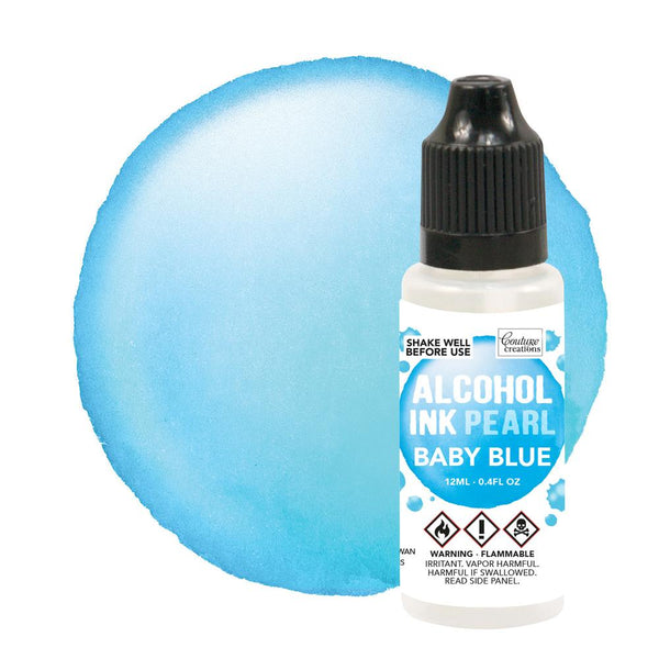 Tranquil / Baby Blue -  PEARL Alcohol Ink