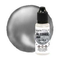 Silver - PEARL Alcohol Ink
