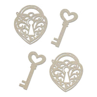 Lock & Key Set (4pc)