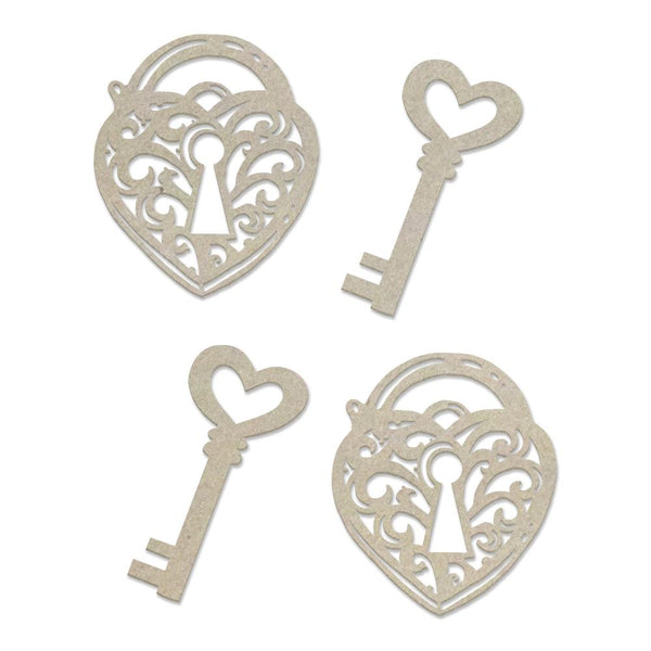 Lock & Key Set (4pc)