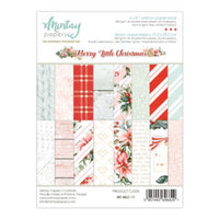 Mintay - Merry Little Christmas - 6 x 8 add on paper pack