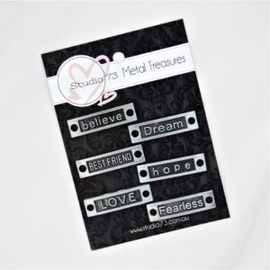 Studio 73 Metal Treasures - Metal Plates Silver