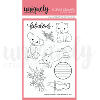 Gums & Roses Stamp